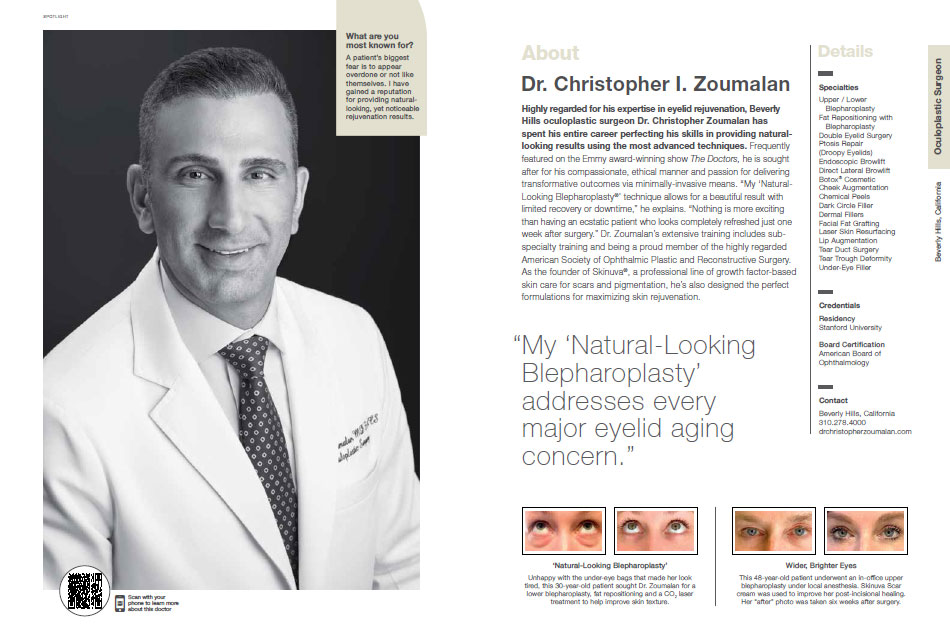 My ‘Natural-Looking Blepharoplasty’ addresses every major eyelid aging concern.